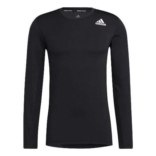 

Спортивная футболка Adidas Training Running Sports Long Sleeves Black, Черный