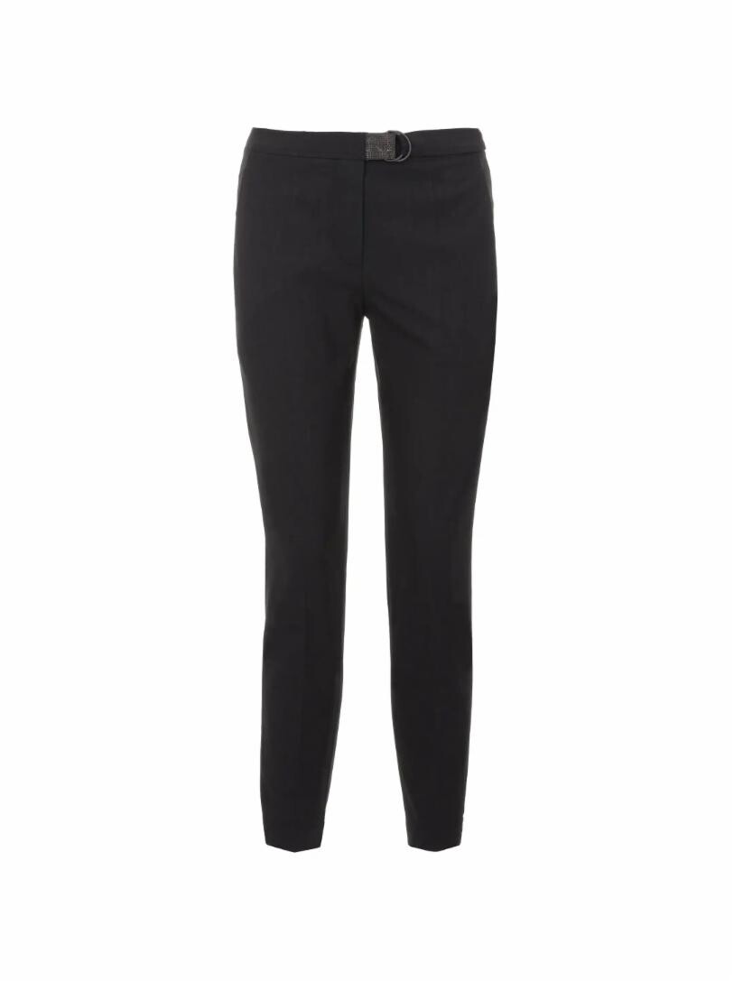 

Зауженные брюки Brunello Cucinelli, Черный