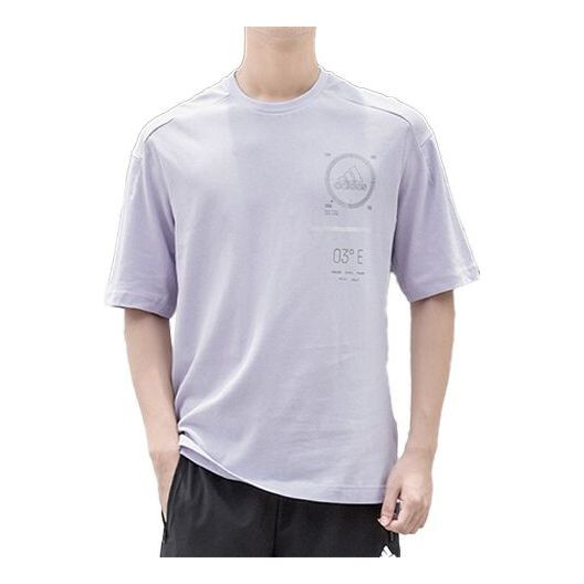 

Футболка Adidas Sports Round Neck Short Sleeve Purple, Фиолетовый