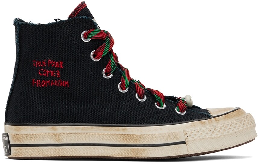 

Кроссовки Chuck 70 Hi Black Barriers Edition Converse