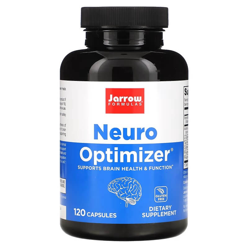 Нейрооптимизатор Jarrow Formulas для нормализации работы мозга, 120 капсул jarrow formulas нейрооптимизатор 120 капсул