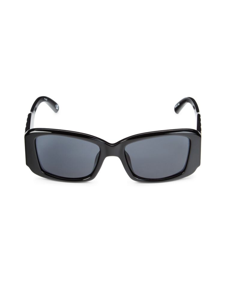 

Квадратные солнцезащитные очки Nouveau Riche 54MM Le Specs, черный