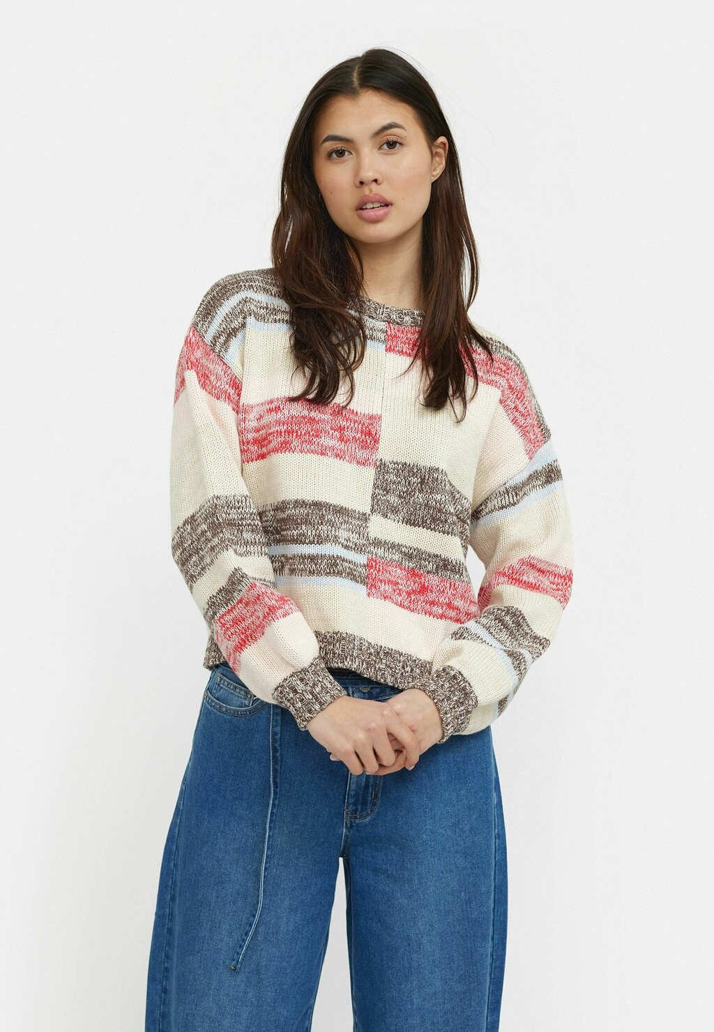 

Свитер SRCARLY Soft Rebels, красный рококко