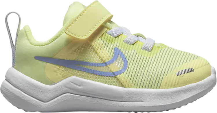 

Кроссовки Nike Downshifter 12 Next Nature TD 'Citron Tint Cobalt Bliss', желтый