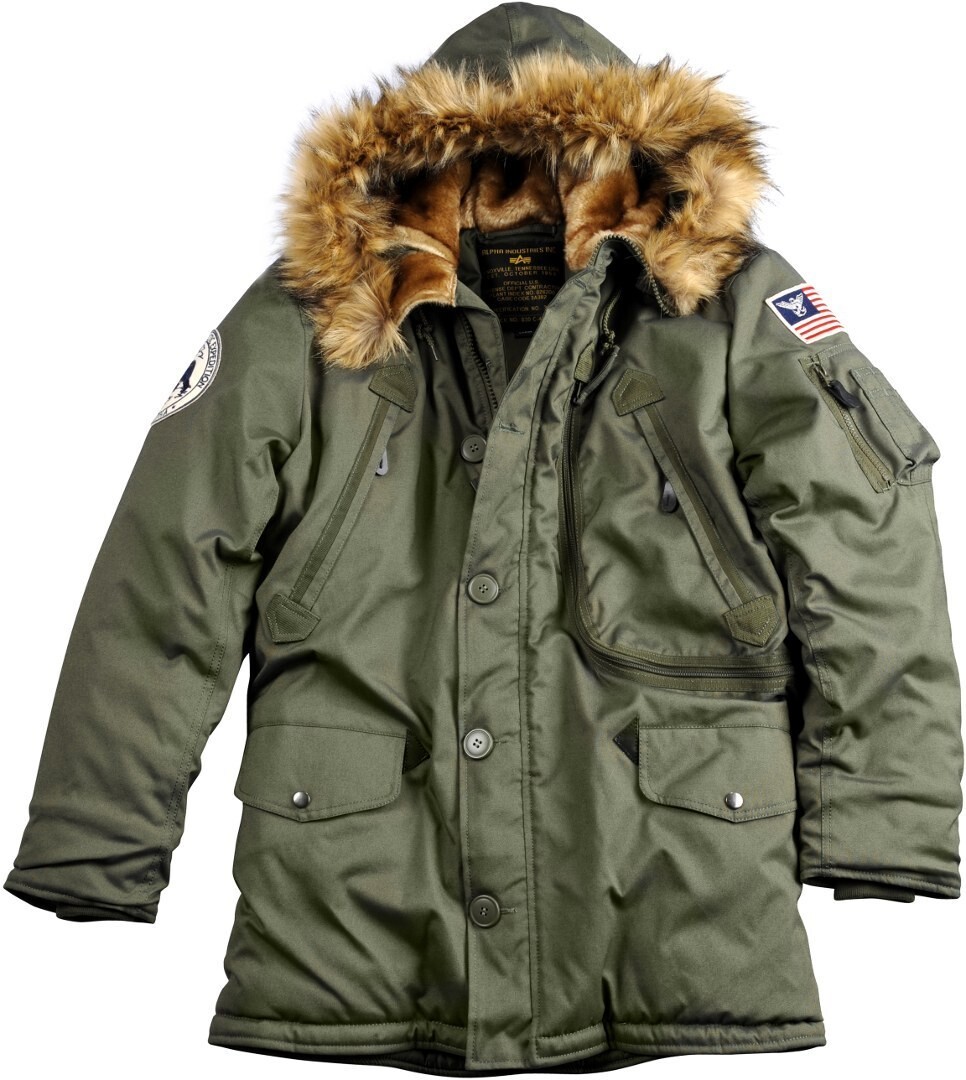 

Куртка Alpha Industries Polar, темно-зеленая