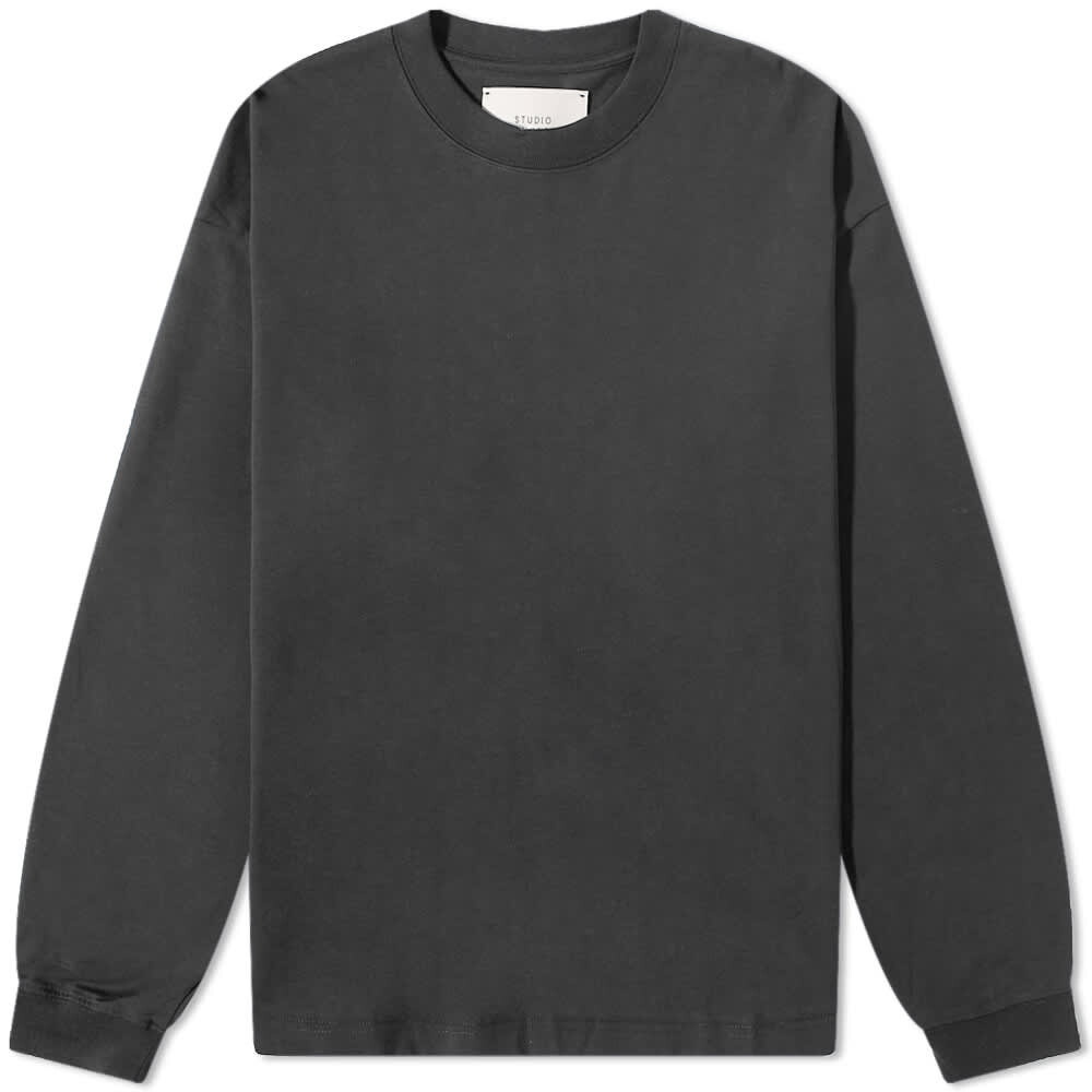 

Футболка Studio Nicholson Long Sleeve Javelin Tee, Серый