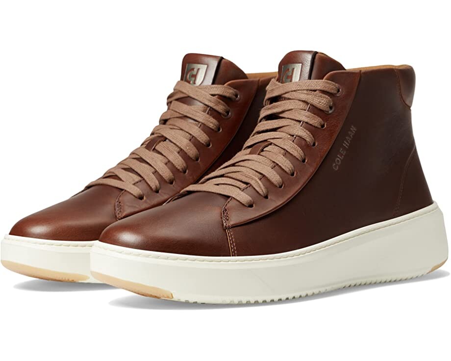 

Кроссовки GrandPro Topspin Midtop Cole Haan, каштан