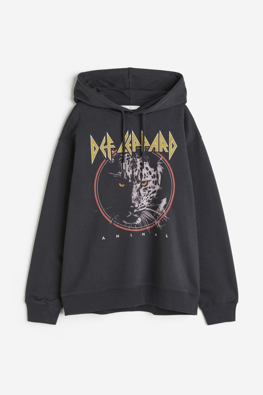 

Толстовка с капюшоном и мотивом спереди H&M, темно-серый