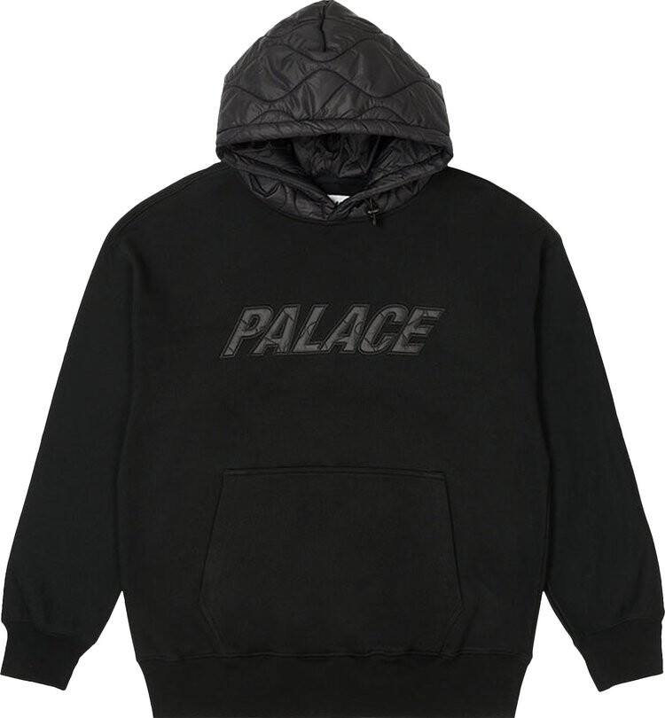

Толстовка Palace Baffled Hood 'Black', черный