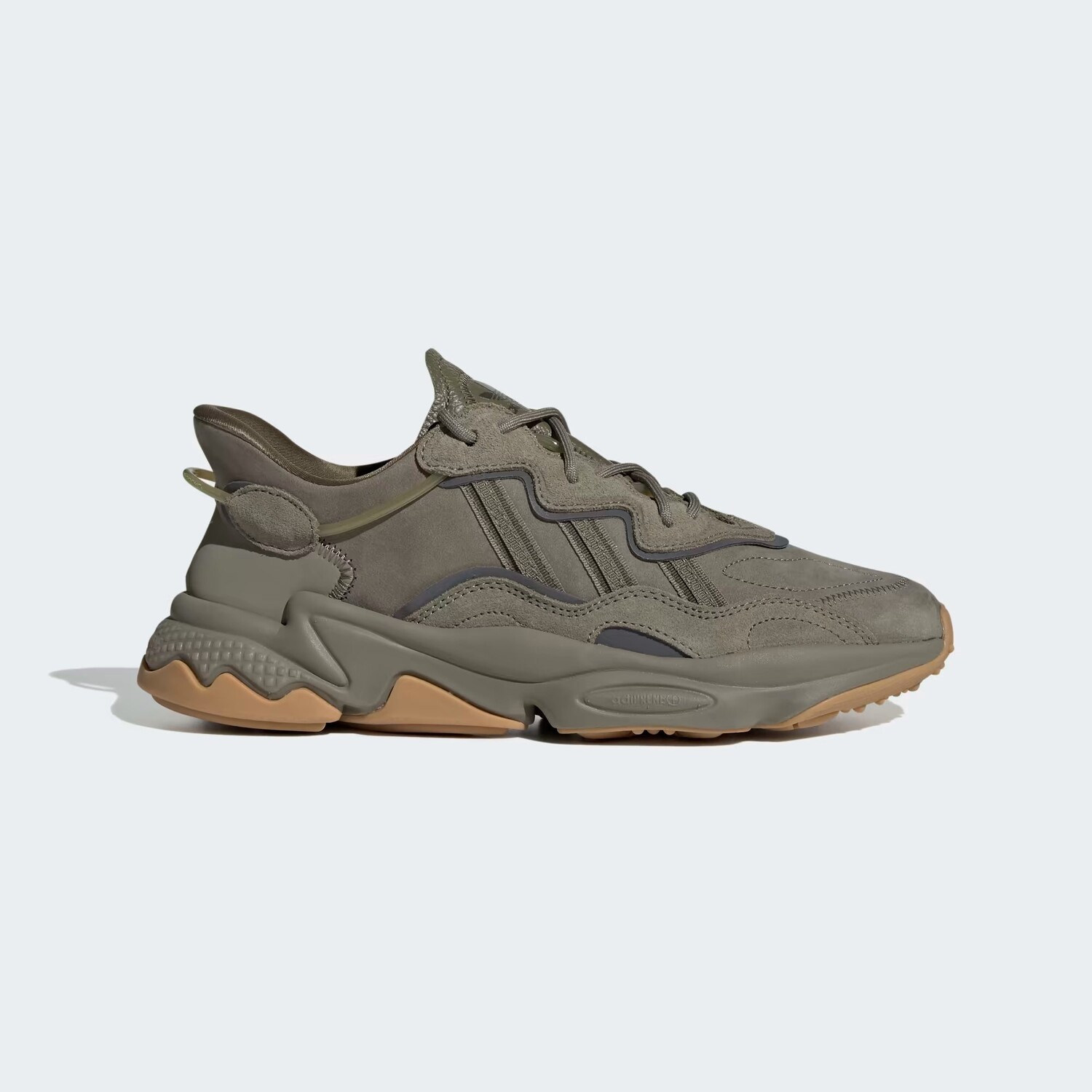 Кроссовки Adidas Ozweego 'Trace Cargo' Unisex, зеленый (Размер 43 RU)