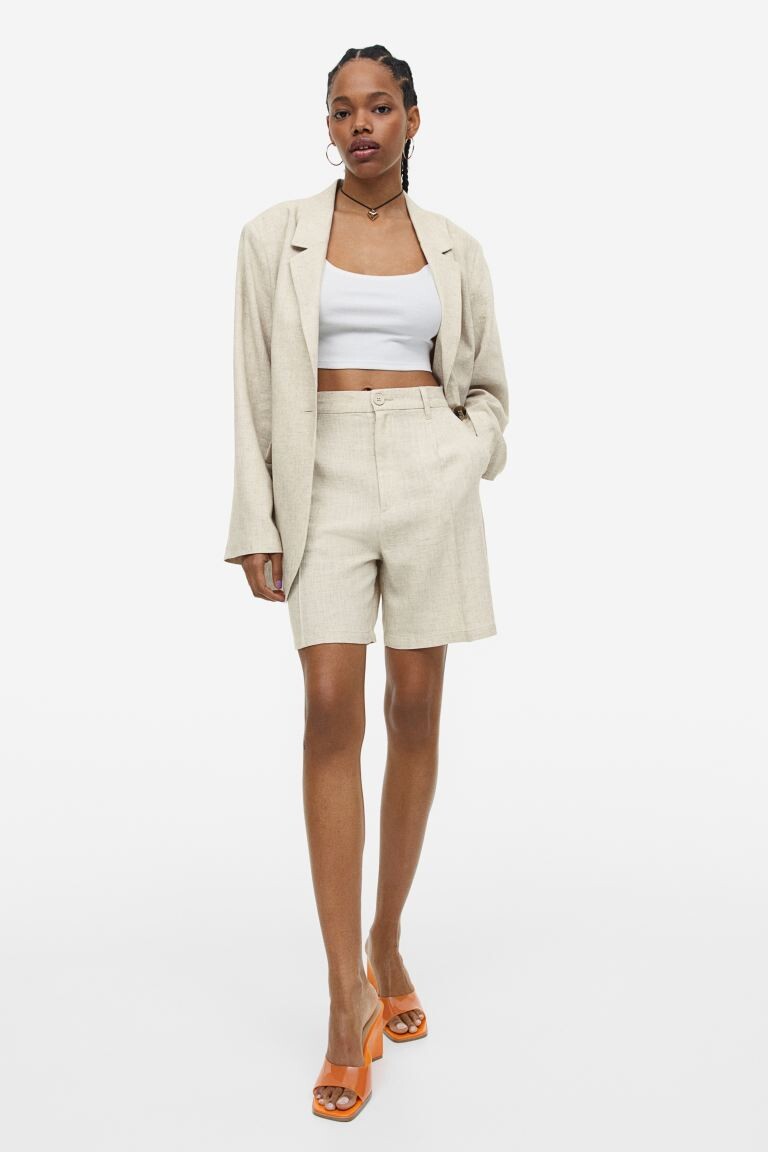 

Платье-шорты H&M, светло-бежевый