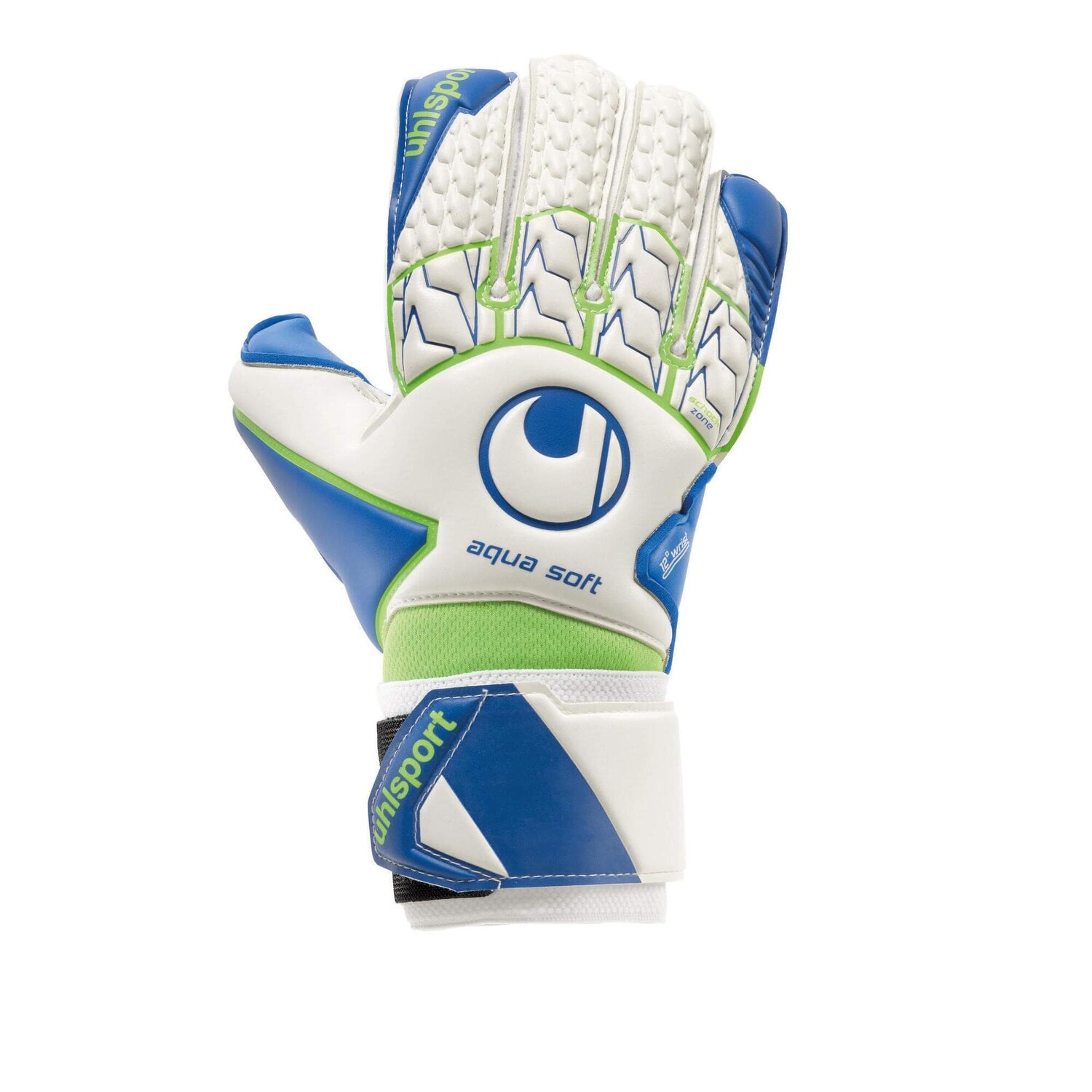 

Перчатки вратарские Uhlsport Aquasoft, белый/синий
