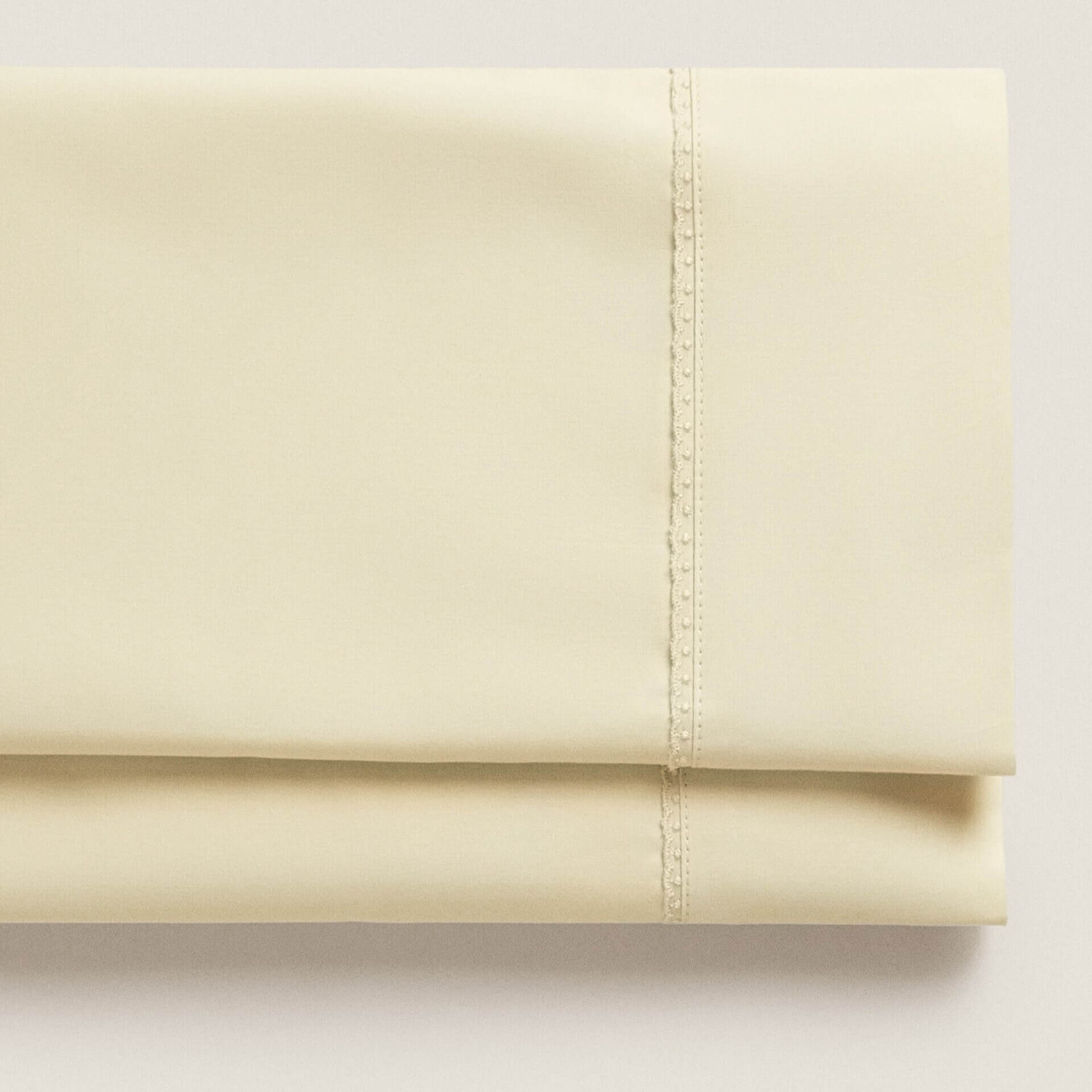 

Простыня Zara Home Plain Cotton, желтый