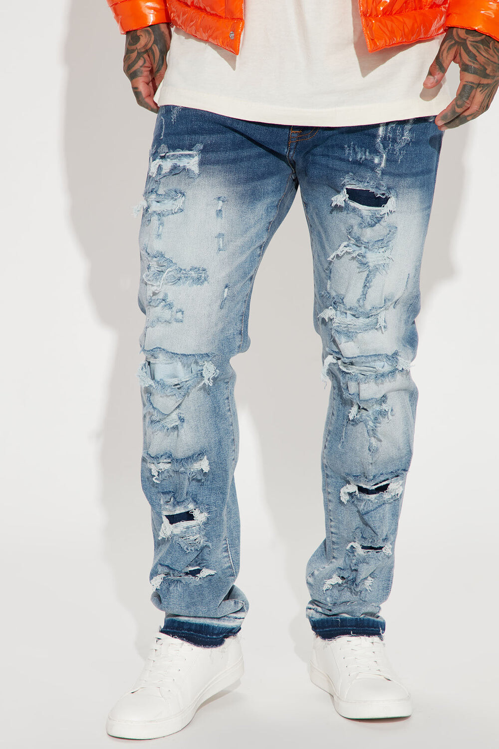 

Джинсы Fashion Nova FNMH1085, синий
