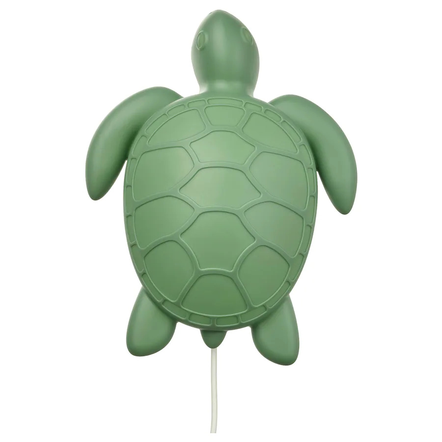 Настенный светильник Ikea Blavingad, зеленый набор мягких игрушек ikea blavingad sea animals 5 предметов мультиколор