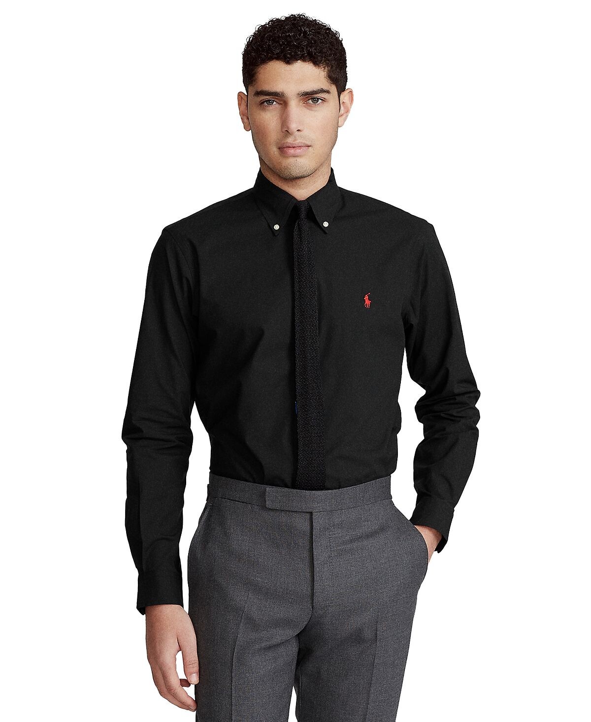

Рубашка из поплина классического кроя в клетку Polo Ralph Lauren, мульти