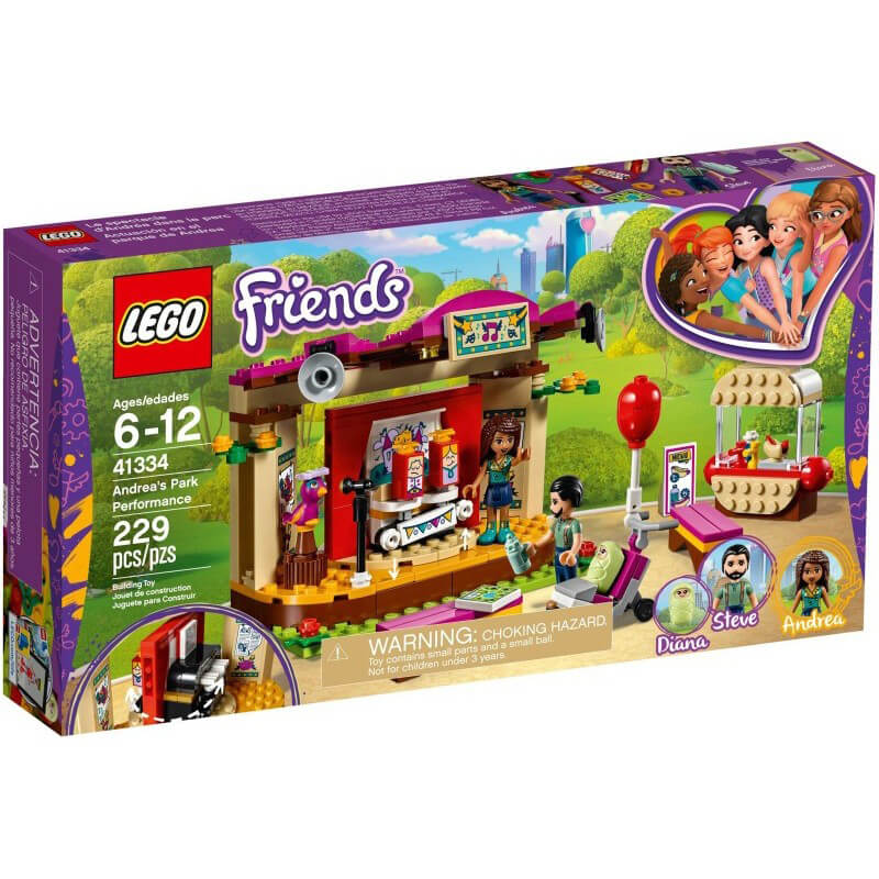 Конструктор LEGO Friends 41334 Спектакль Андреа в парке - фото