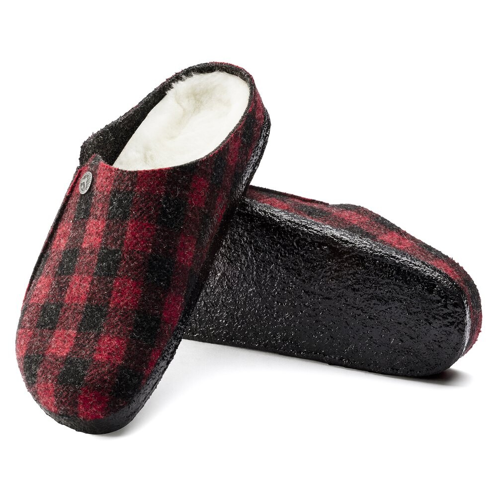 

Тапочки Birkenstock Zermatt Shearling WZ, красный
