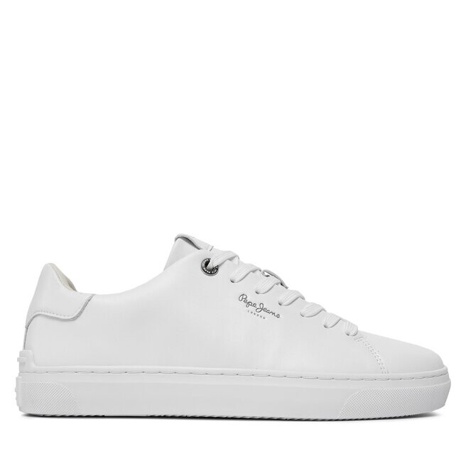 Кроссовки Pepe Jeans Camden Basic M PMS00007 White 800, белый кожаные кроссовки pms00007 pepe jeans черный