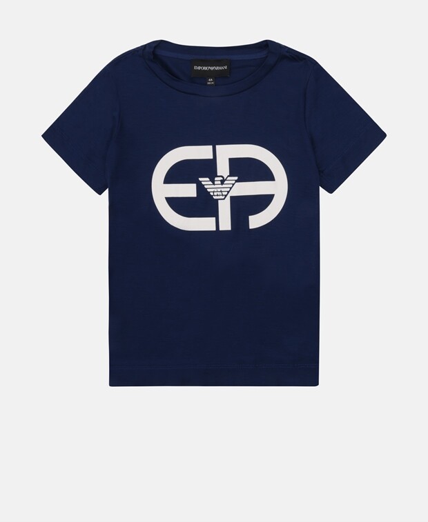 

Футболка Emporio Armani, синий