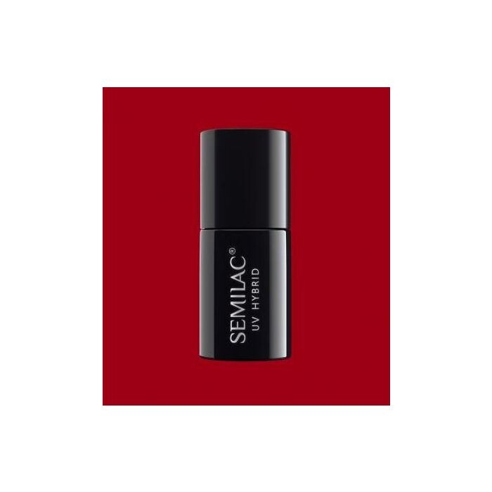 

Лак для ногтей Esmalte Semipermanente Semilac, 027 INTENSE RED