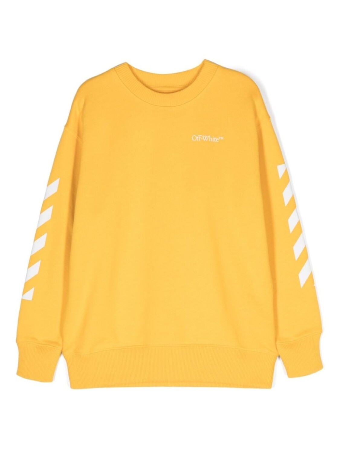 

Off-White Kids толстовка с принтом Arrow, желтый