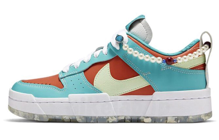 

Женские кроссовки для скейтбординга Nike Dunk Low Disrupt Белый Зеленый