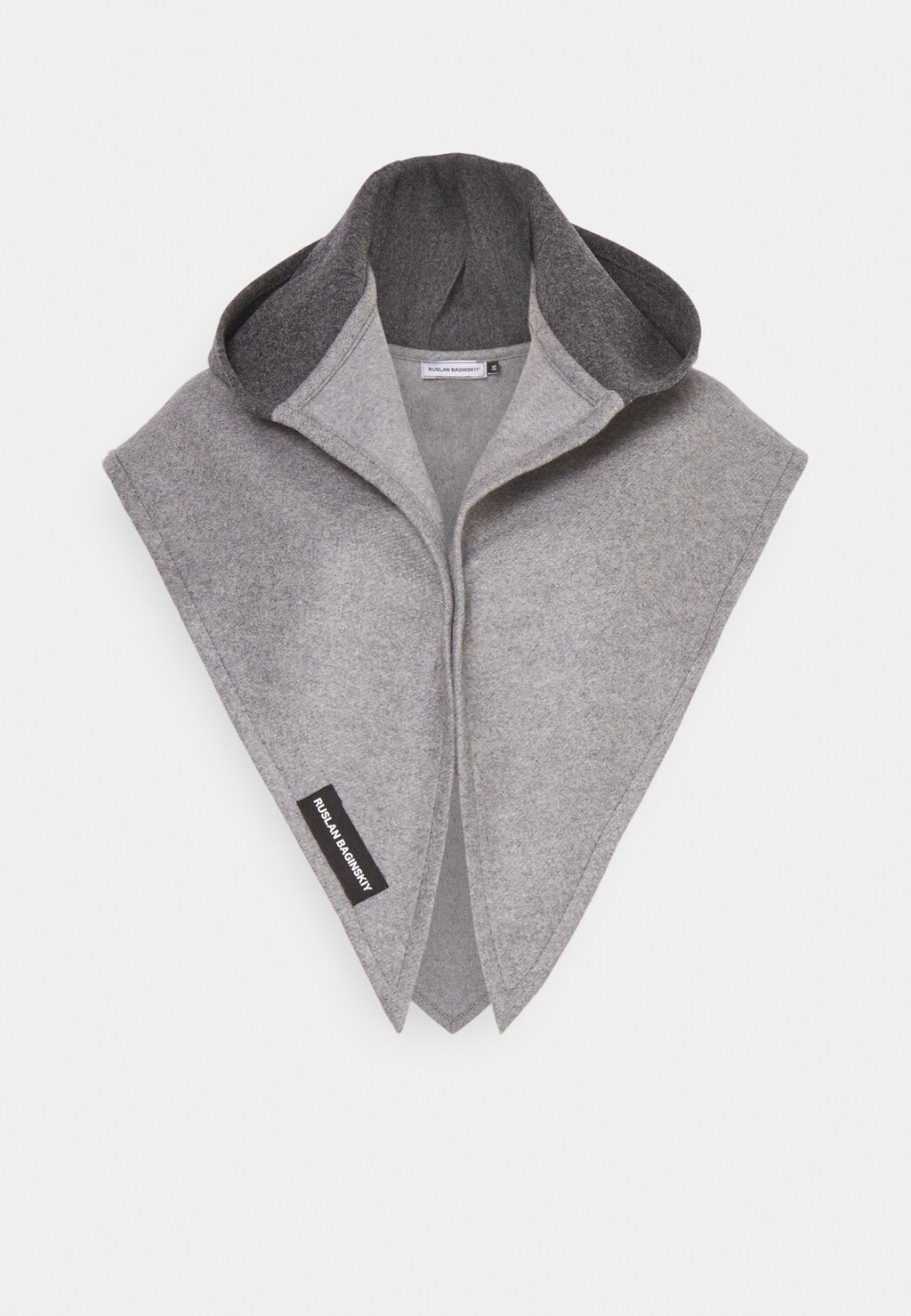 

Головной убор RUSLAN BAGINSKIY HOOD RUSLAN BAGINSKIY, цвет Grey
