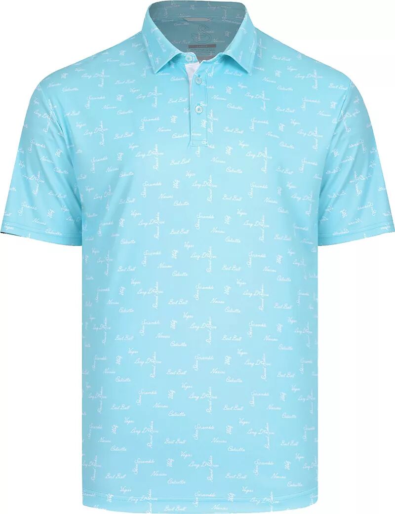 Мужская рубашка-поло для гольфа Swannies Barber