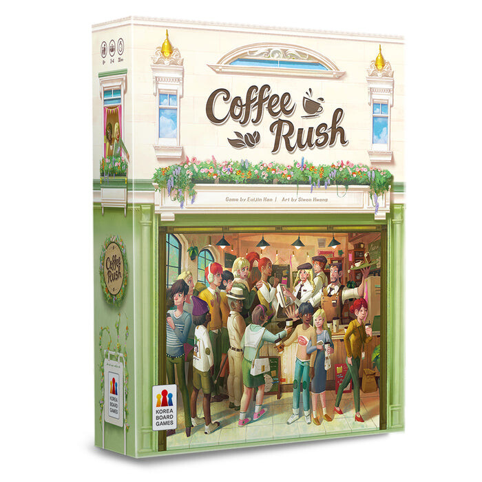 

Настольная игра Korea Board Games Coffee Rush: The Base Game
