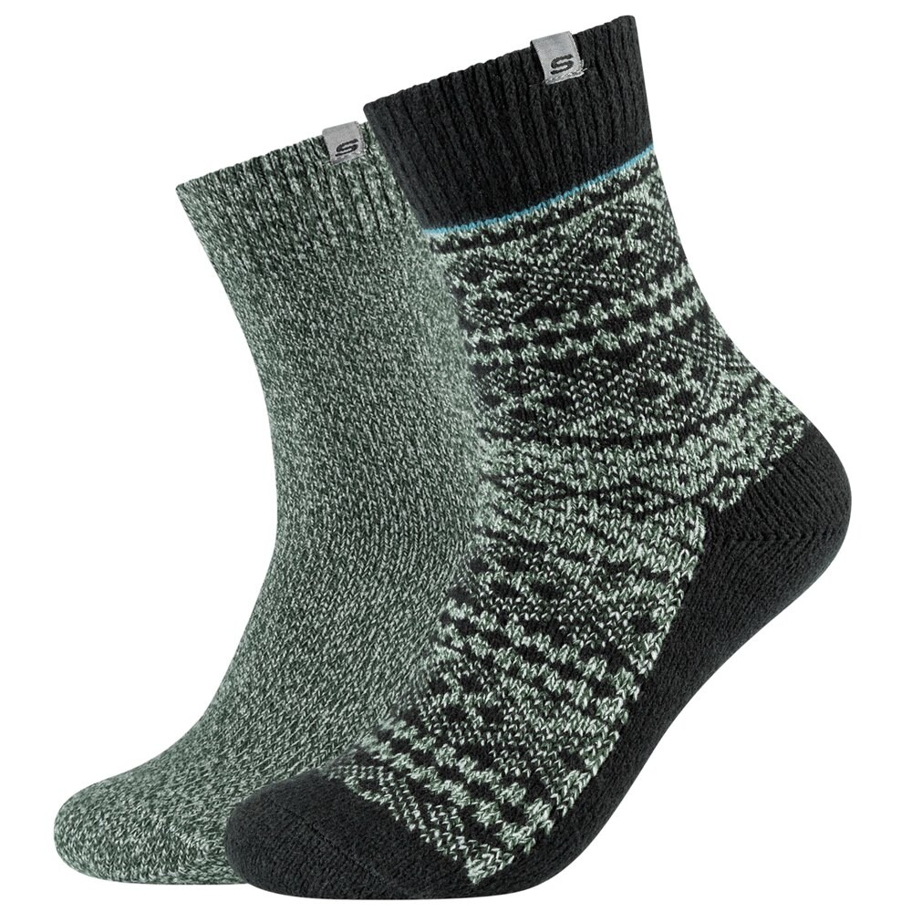 

Носки Skechers Casual Fashion Quarter 2 шт, зеленый