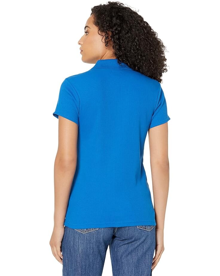 

Поло U.S. POLO ASSN. Y Rib Placket Polo Shirt, цвет Lapis Blue