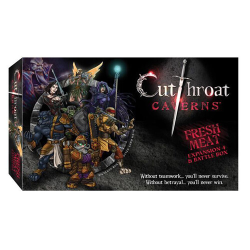

Настольная игра Cutthroat Caverns Card Game: Fresh Meat Expansion