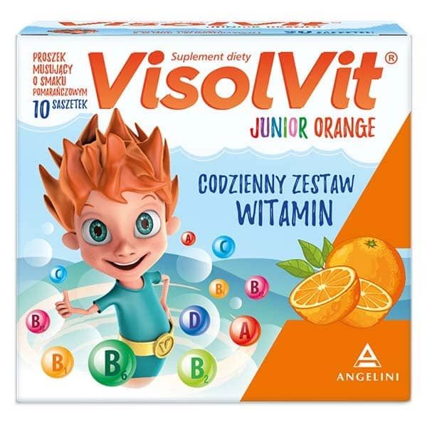 цена Visolvit Junior Orange витамины и минералы, 10 шт.