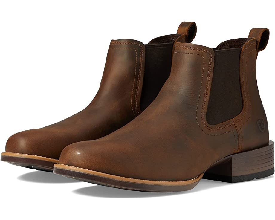 

Ботинки Booker Ultra Round Toe Western Boot Ariat, коричневый