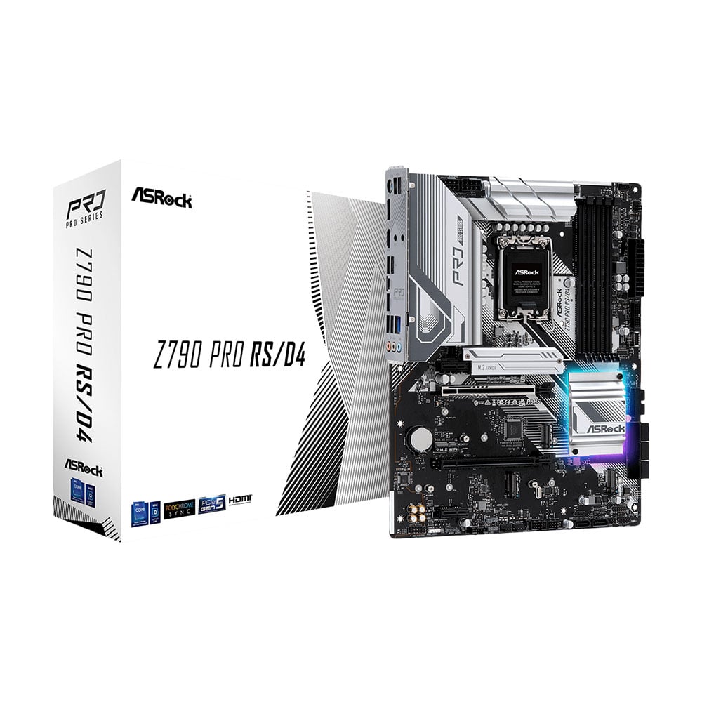 

Материнская плата ASRock Z790 Pro RS/D4, LGA1700, DDR4