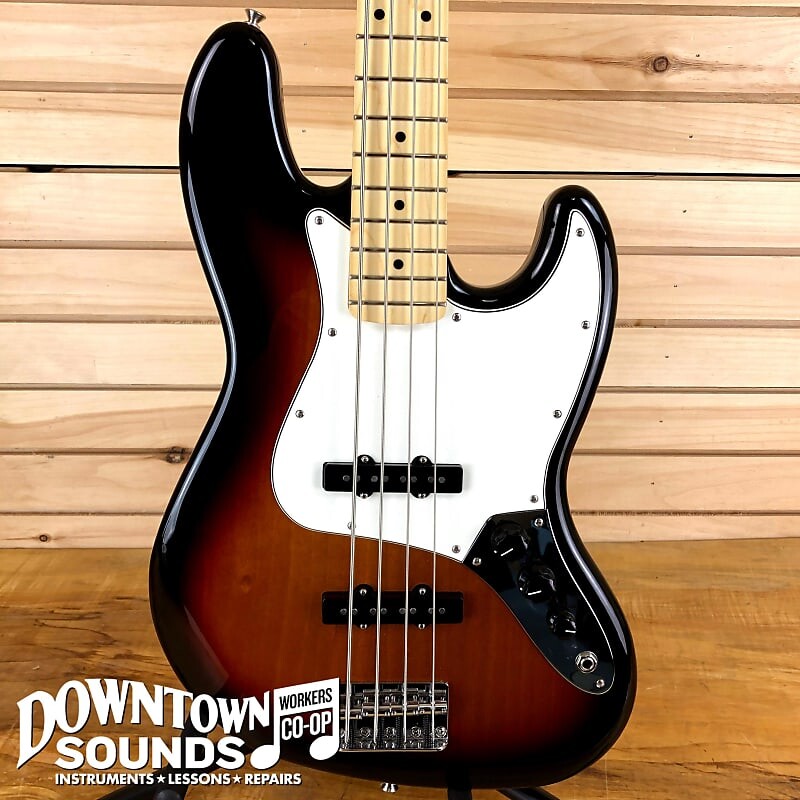 Fender Player Jazz Bass - кленовый гриф - 3 цвета Sunburst PLAYER JAZZ ...