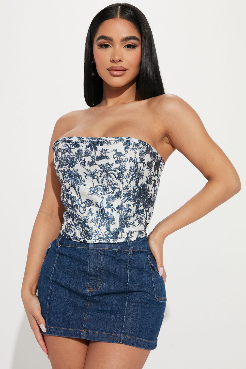 

Топ Fashion Nova TA27708, белый