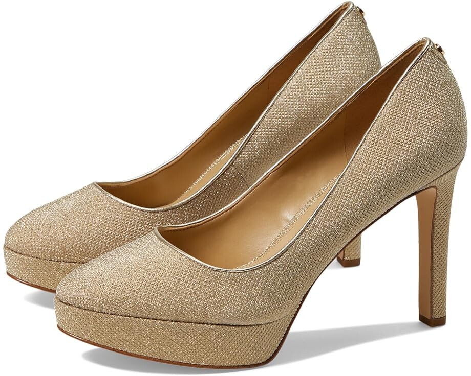 

Туфли Michael Kors Chantal Platform Pump, цвет Pale Gold