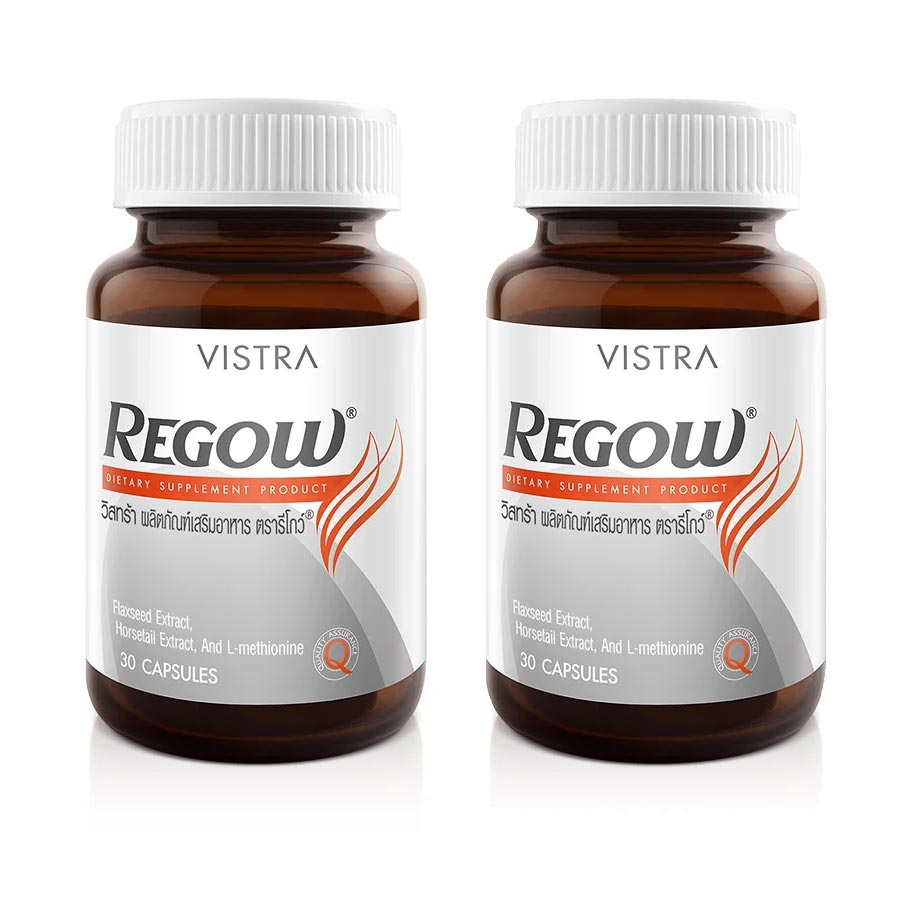 Пищевая добавка Vistra Regow, 2 банки по 30 капсул экстракт киви vistra kiwi 50 мг 2 банки по 30 капсул