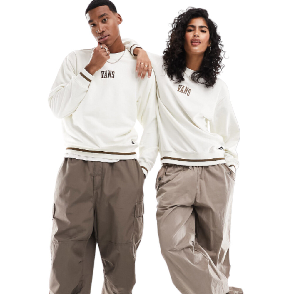 

Свитшот Vans Cream Arch Logo Crewneck, белый
