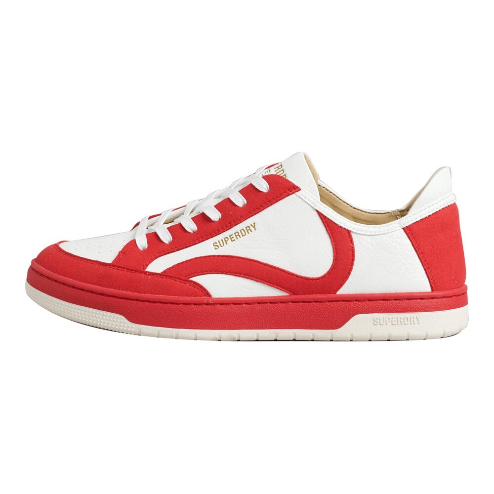 

Кроссовки Superdry Vintage Vegan, white red