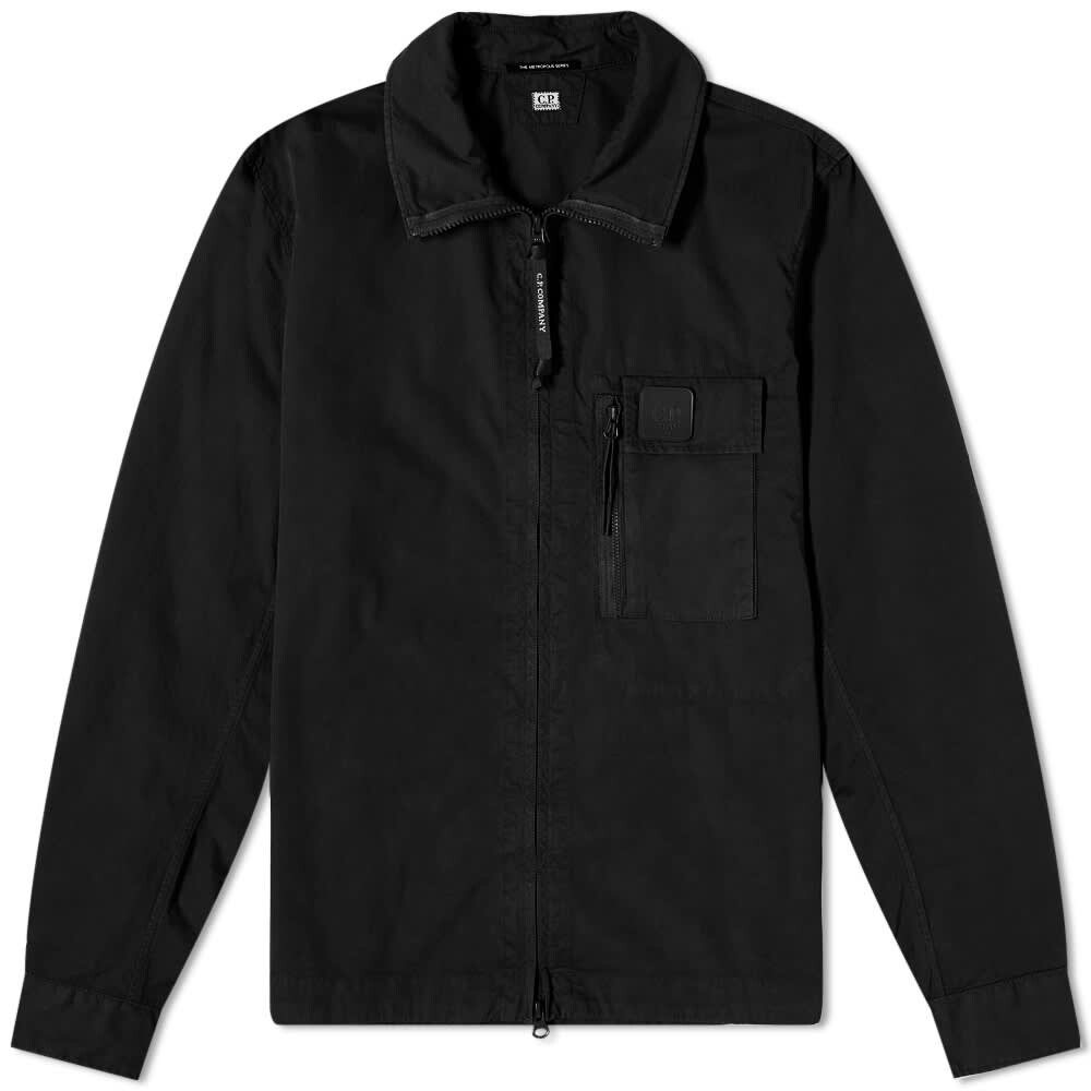 

Рубашка C.P. Company Patch Logo Zip Overshirt