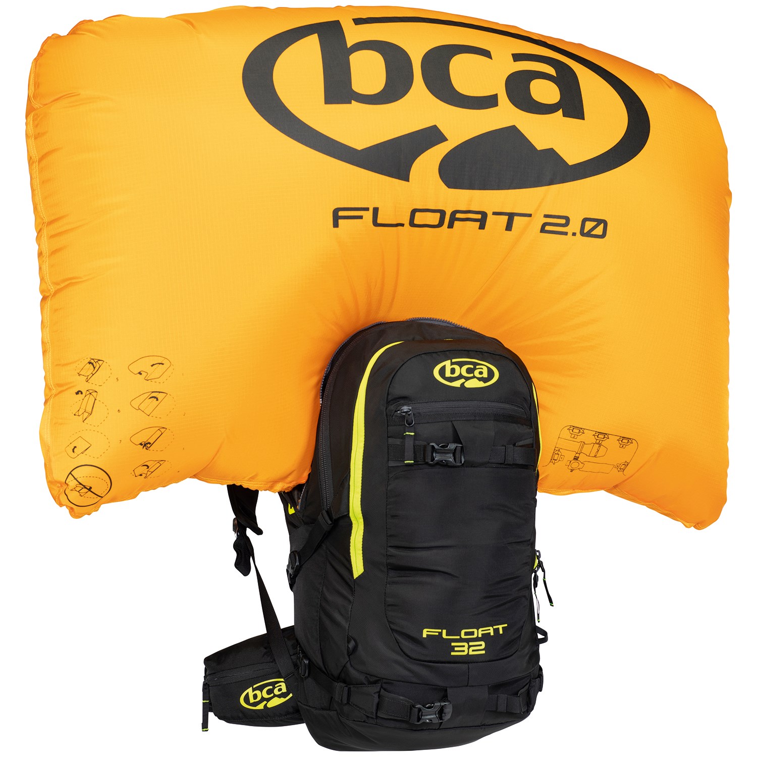 Подушка безопасности BCA Float 32, черный