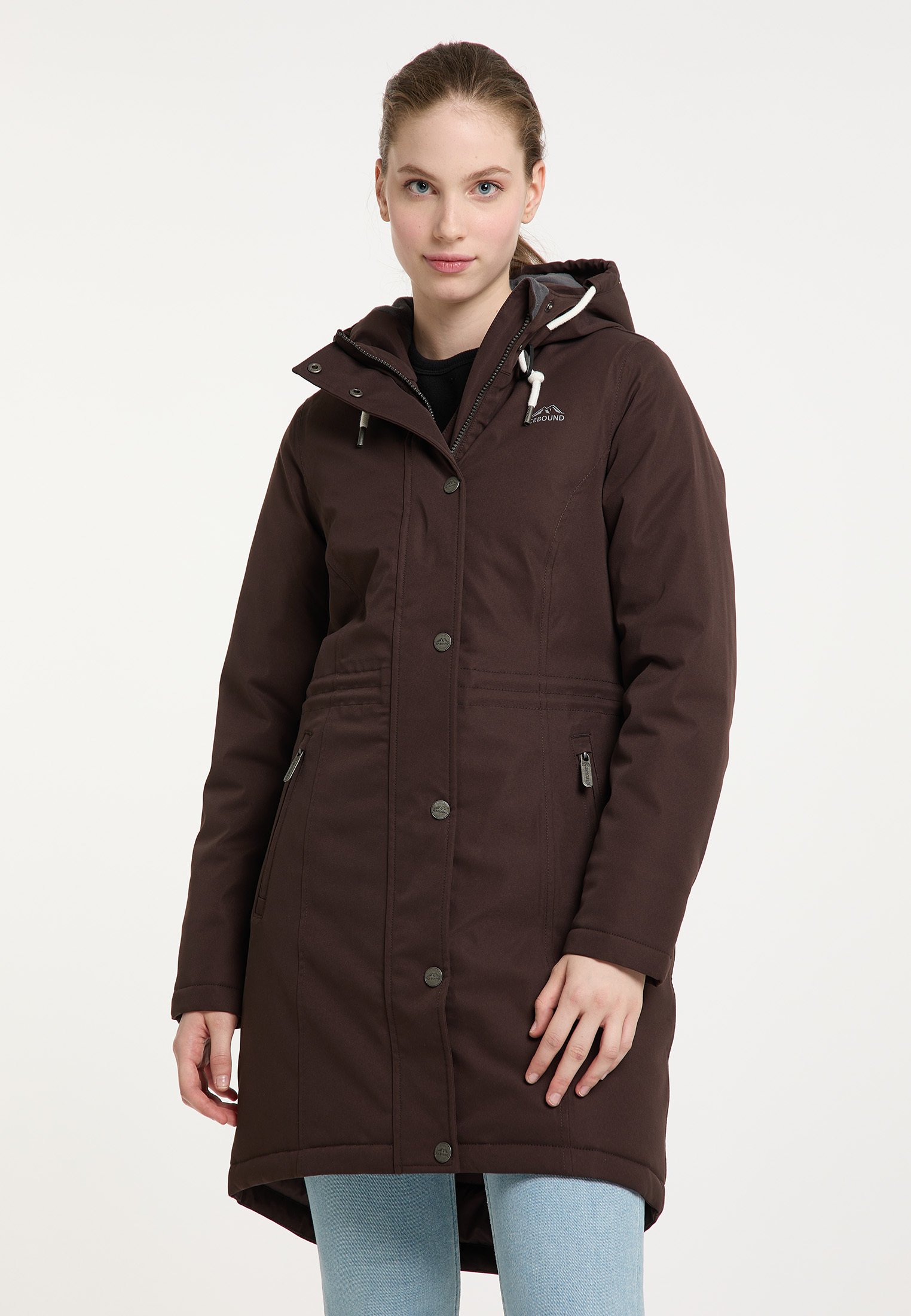 Пальто зимнее Icebound, коричневый классическое пальто icebound серый меланж