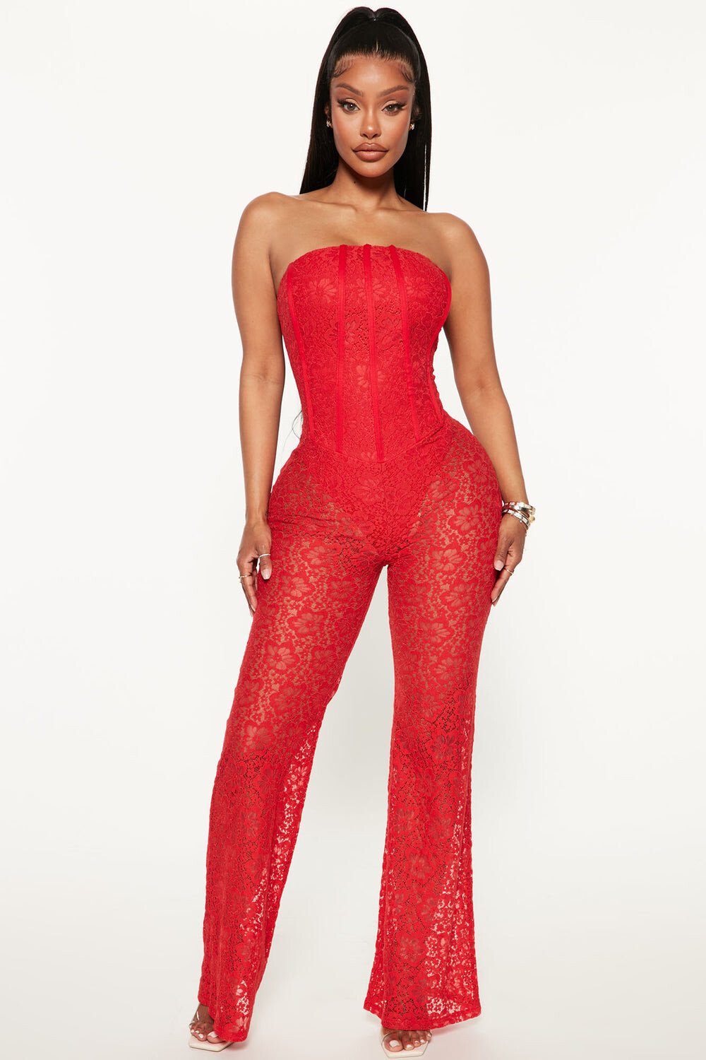 

Комбинезон Fashion Nova MJ5289FN, красный