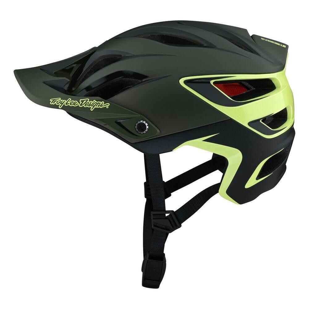 

Шлем A3 Mips - Uno Glass Green TLD - TROY LEE DESIGNS, зеленый