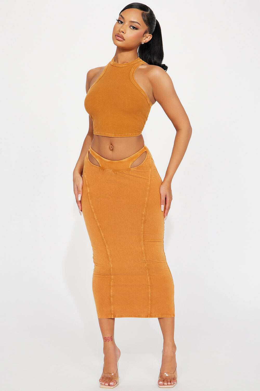 

Юбка Fashion Nova TS2504, кэмел