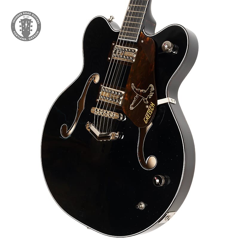 

Новый Gretsch G6636DC-RF Richard Fortus Signature Falcon Center Block V-Stoptail Black