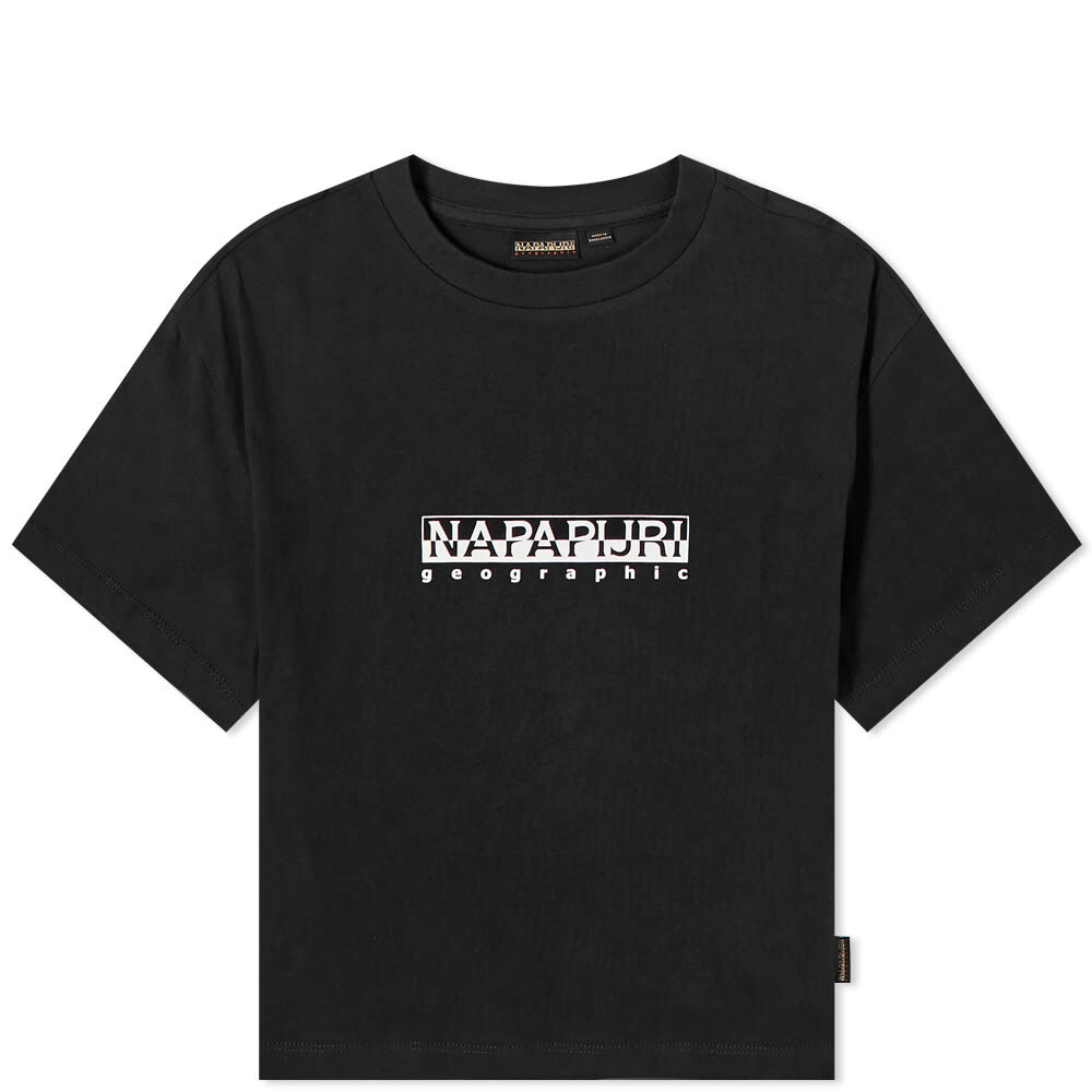 

Футболка Napapijri Box Logo Crop Tee